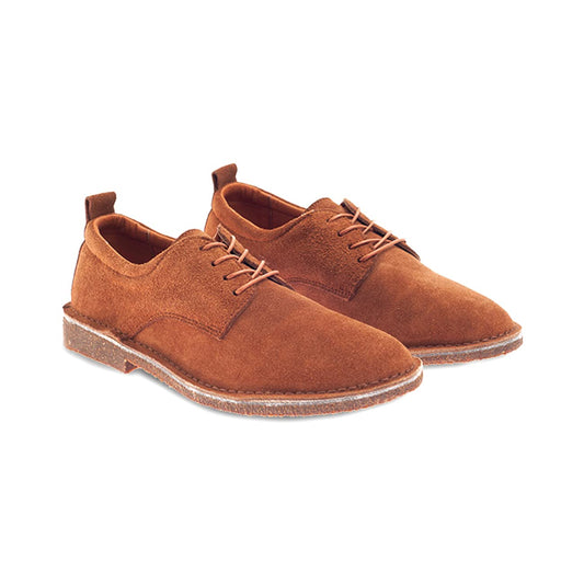 REBECO Shoes | Shoes for Men | Tobacco Suede | Size 10.5
