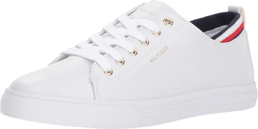 Tommy Hilfiger Lou White Leather 9.5 M