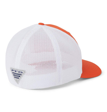 NCAA Clemson Tigers Men's PFG Mesh Ball Cap Small/Medium, Small/Medium, CLE - Spark Orange