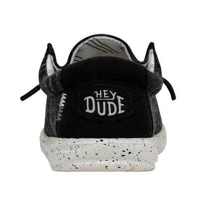 HEYDUDE Wally Stretch (Little Kid/Big Kid) Grey 11 Little Kid M