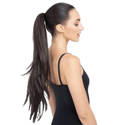 THE RUBY 30" Salon Quality Hair Extension Infinite Look With StyleFlex Black Brown