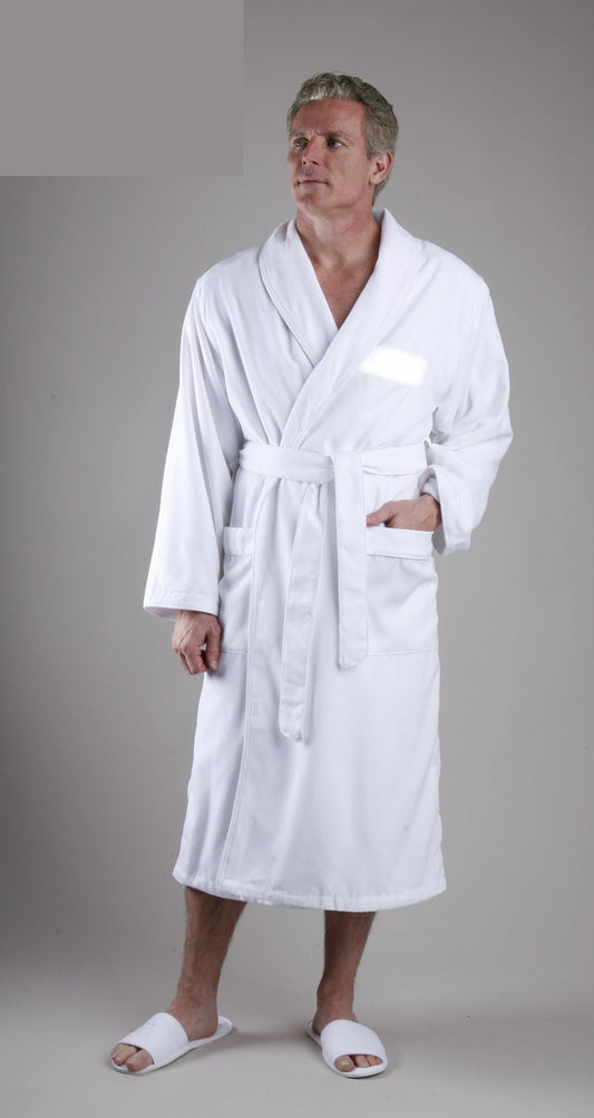 TheShopByIvanPetrov Microfiber Robe Lined in Terry (Medium-M)