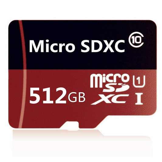 Micro SD Card 512GB High Speed Class 10 SDXC Card with SD Adapter, Designed for Android Smartphones, Tablets and PCs