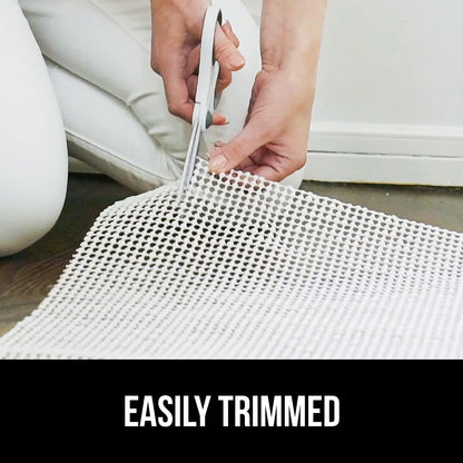 The Original Gorilla Grip Extra Strong Rug Pad Gripper, 8 FT Round, Grips Keep Area Rugs in Place, Thick Slip and Skid Resistant Pads for Hard Floors Under Carpet Mat Cushion and Hardwood Protection