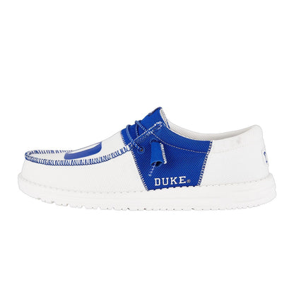 HEYDUDE Men's Wally Tri Duke - Duke White/Blue
