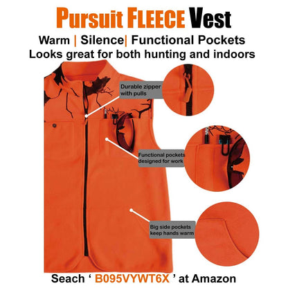 EDTREK High Performance Hat for Hunter and Angler - Waterproof Hunting Cap, Fishing Cap, Outdoor Cap (Hunter Safety Blaze Orange)