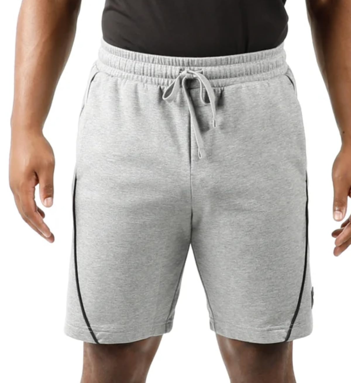 PUMA Men's Regular Fit Short with Pockets (US, Alpha, Small, Regular, Regular, Gray)