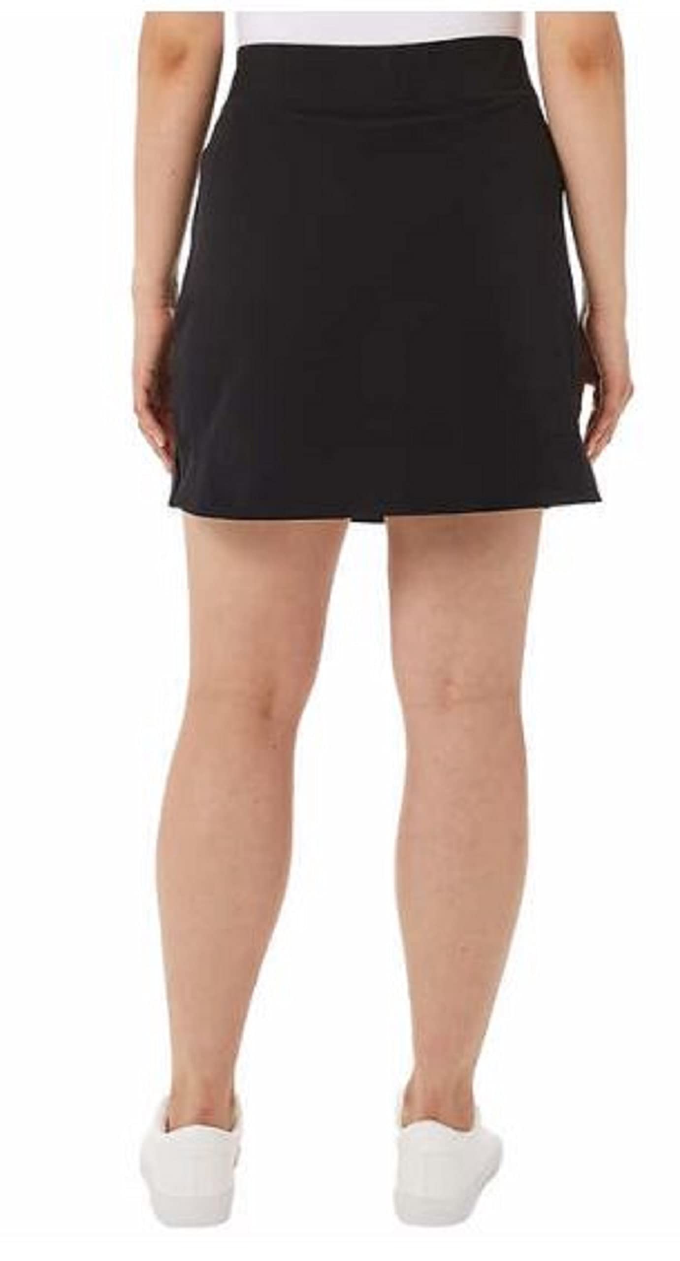 32 DEGREES Ladies' Skort (Black, XL = 34-36â€�)