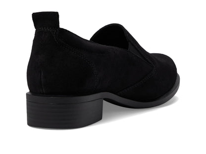 SAS Women's Saddle Slip On Loafer Black Suede 10.5 Medium