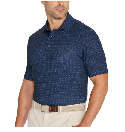 Greg Norman Men's Short Sleeve ML75 Stretch Polo Shirt (US, Alpha, X-Large, Regular, Regular, Blue)