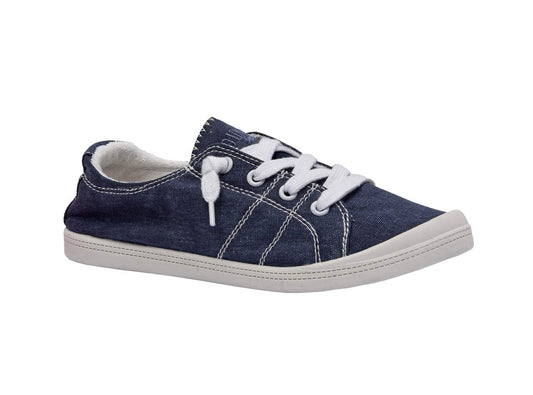 Dunes Sport Women's Reesa Canvas Sneaker, Navy, 7