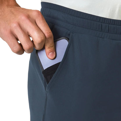 Mondetta Outdoor Project Men's Performance Active Short with Pockets (US, Alpha, X-Large, Regular, Regular, Blue)