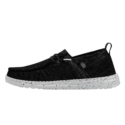 HEYDUDE Women's Wendy Halo Stone White Size 11 | Women's Shoes | Women's Slip On Shoes | Comfortable & Light-Weight