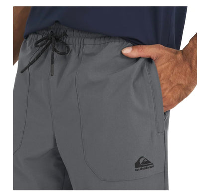 Quiksilver Men's Comfort Stretch Woven Jogger Pant (US, Alpha, X-Large, Regular, Regular, Gray)