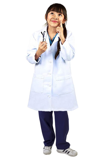 Natural Uniforms Childrens Lab Coat-Soft Touch, 7