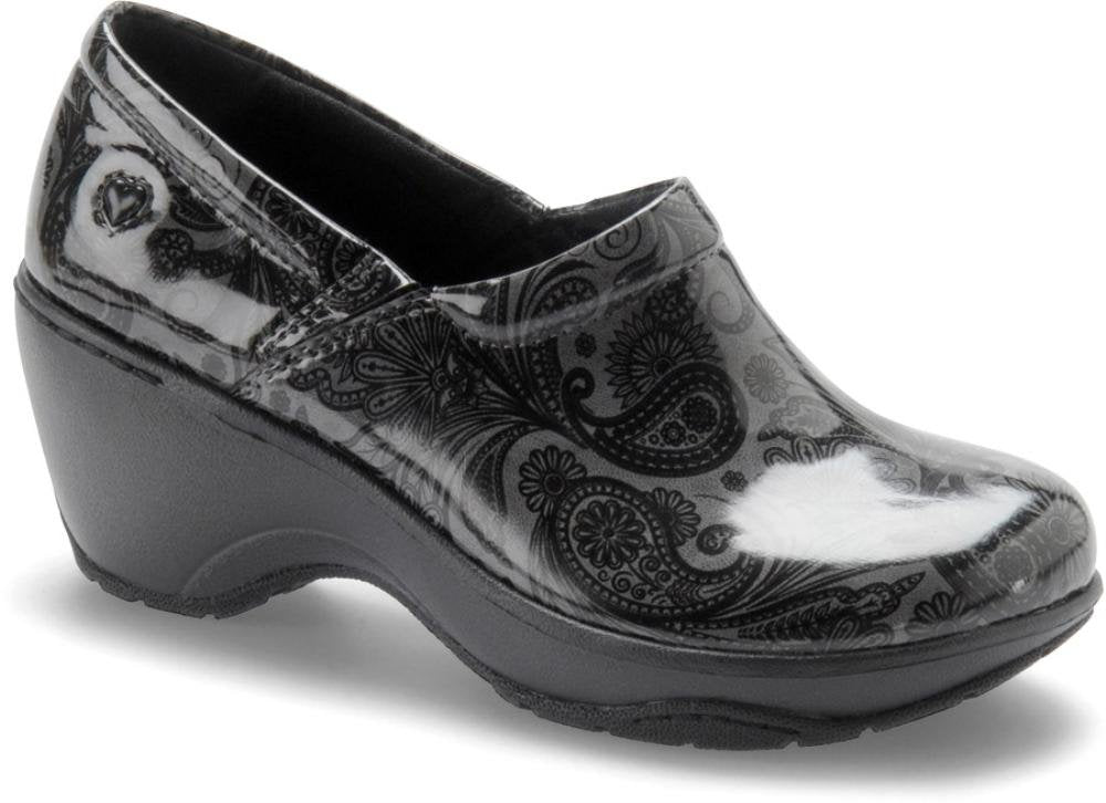 Nurse Mates Bryar Black/Dark Grey 7.5 B (M)