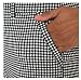 Mario Serrani Women's Slim Fit Pull On Capri Pant (US, Alpha, X-Large, Regular, Regular, Multi (Black/White Gingham))