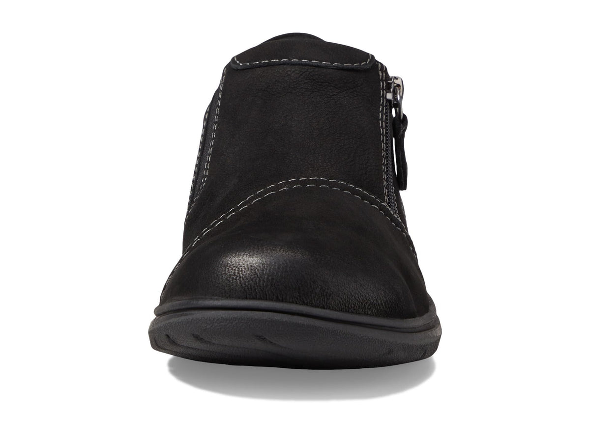 Clarks Black's Carleigh Ray Oxford, Black Nubuck, 11 Medium US