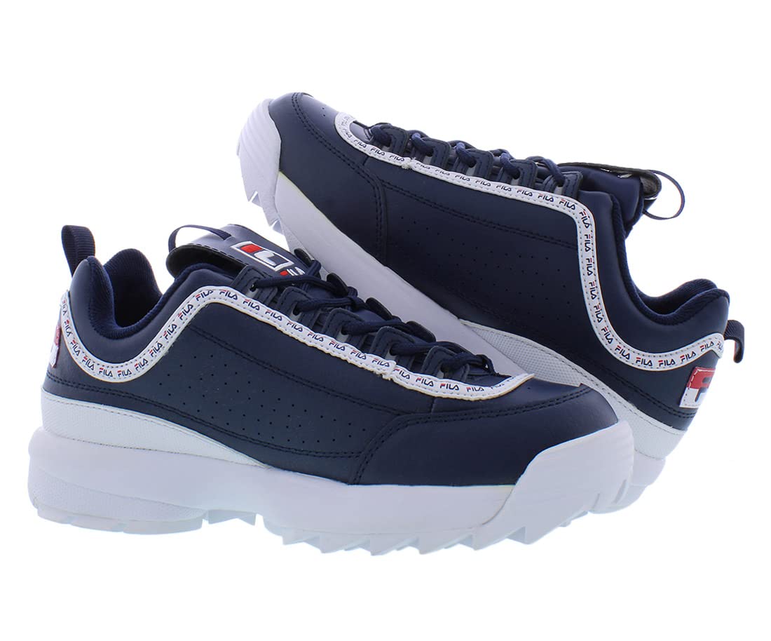 Fila Disruptor II Premium White Navy/Gum 7.5 D (M)