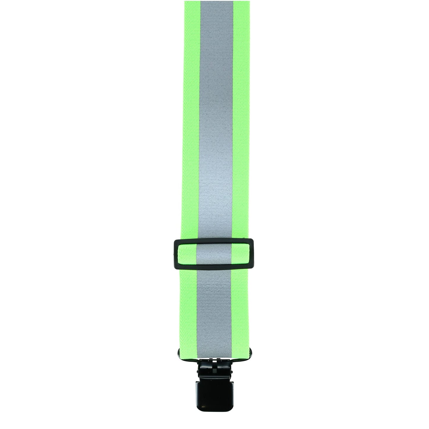 Perry Suspenders Men's Clip-End Reflective Safety Suspenders, Regular, Lime