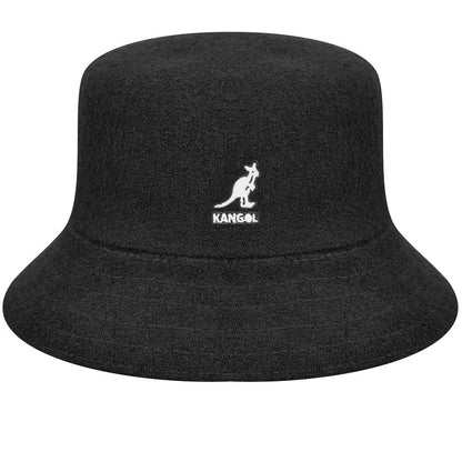 Kangol Bermuda Bucket Hat Black, Medium
