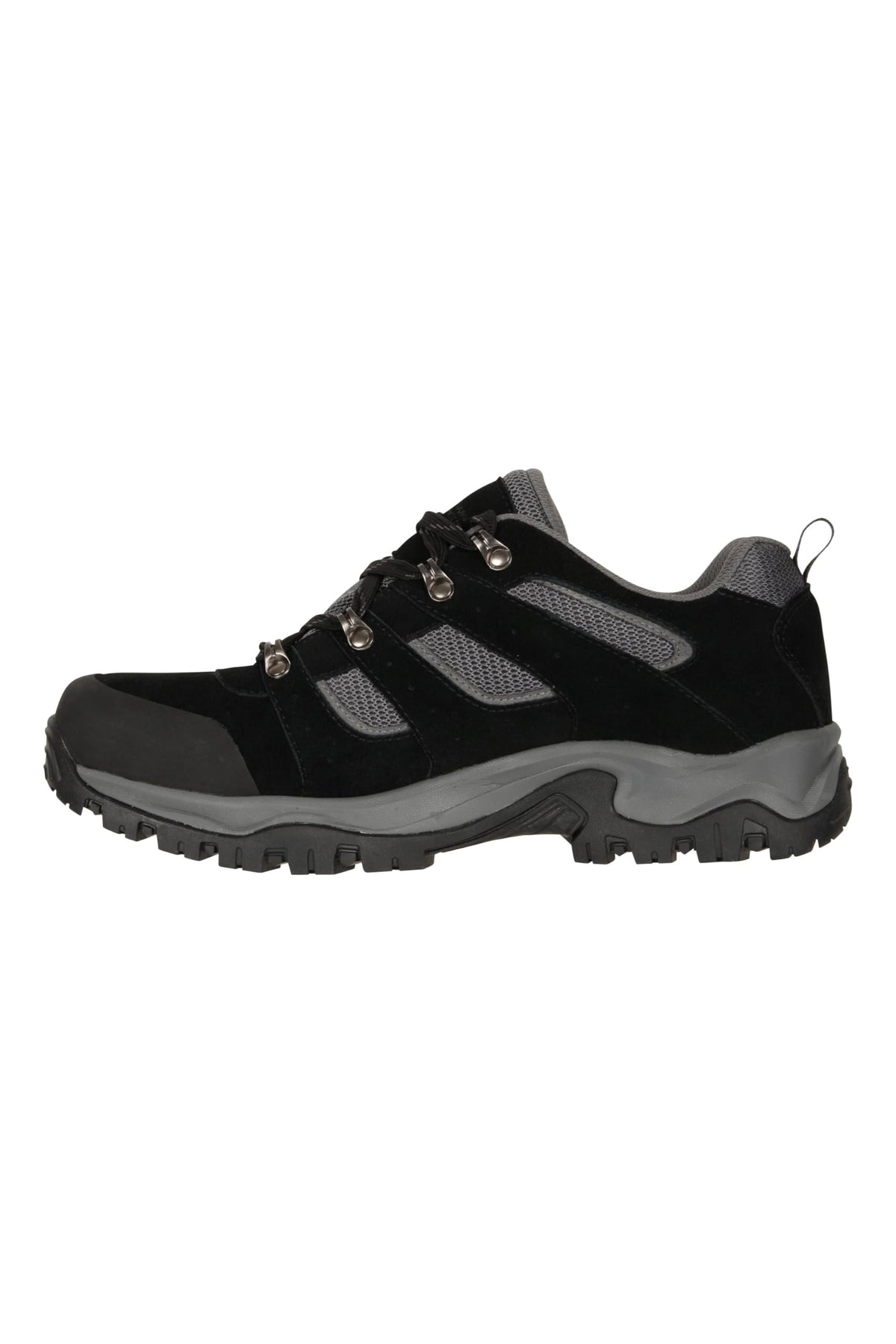 Mountain Warehouse Voyage Mens Waterproof Walking Shoes Jet Black Mens Shoe Size 7 US