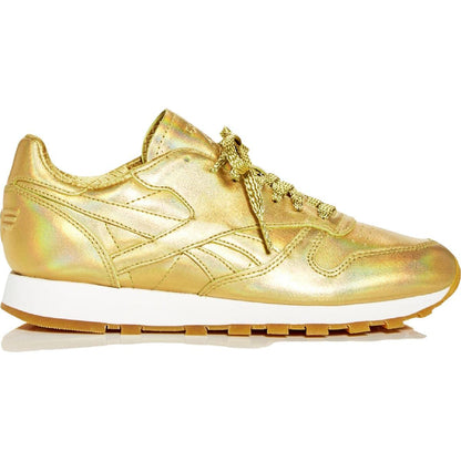 Reebok unisex adult Classic Leather Sneaker, Gold Metallic, 5 Women 3.5 Men US