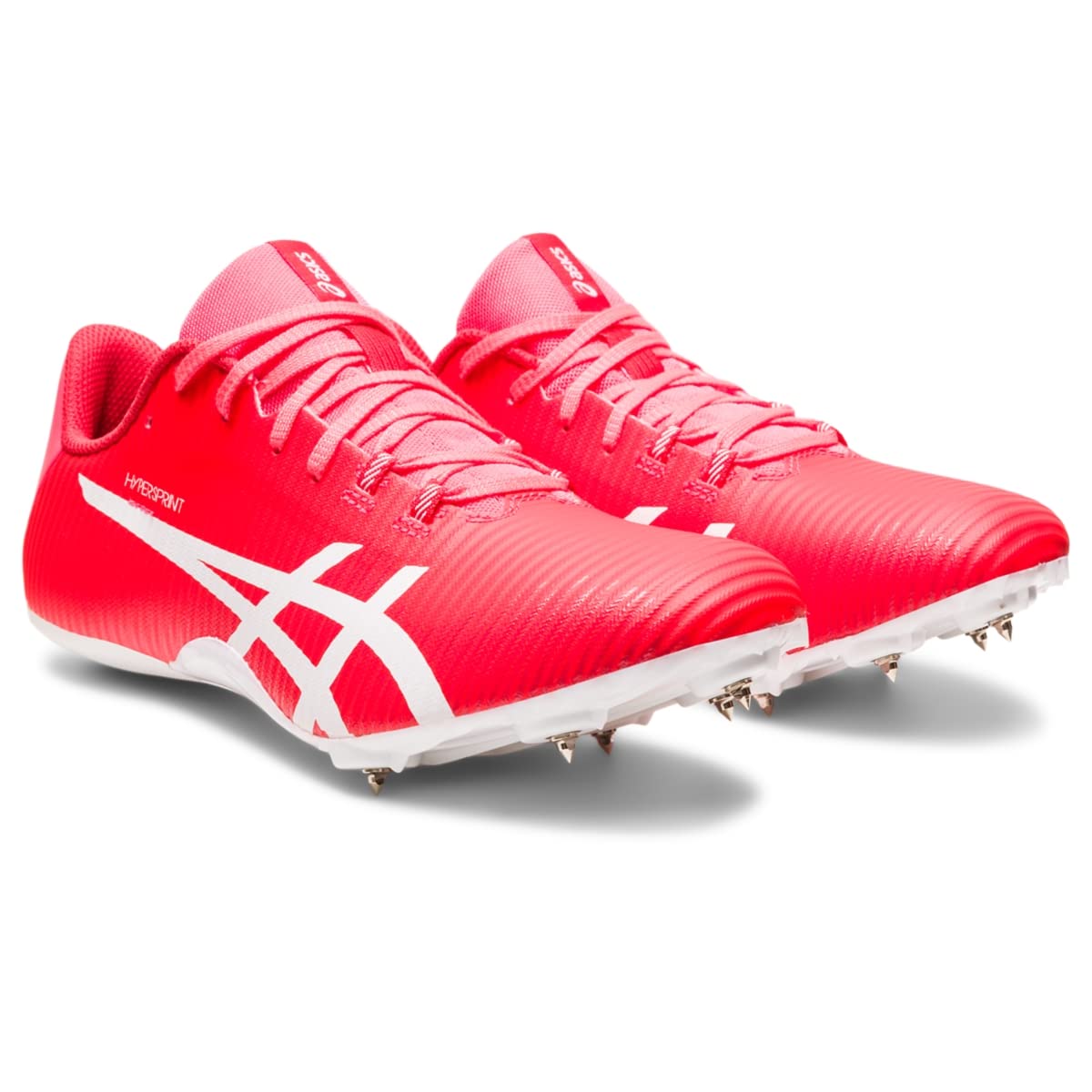 ASICS Unisex Hypersprint 8 Track & Field Shoes, 8.5, Diva Pink/White