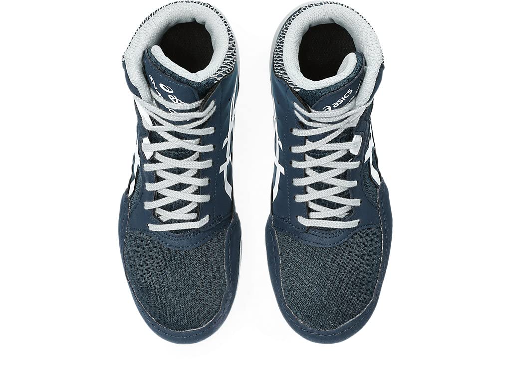ASICS Kid's Snapdown 3 Grade School Wrestling Shoes, 1.5, French Blue/White