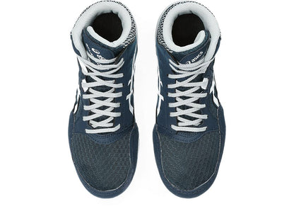 ASICS Kid's Snapdown 3 Grade School Wrestling Shoes, 1.5, French Blue/White
