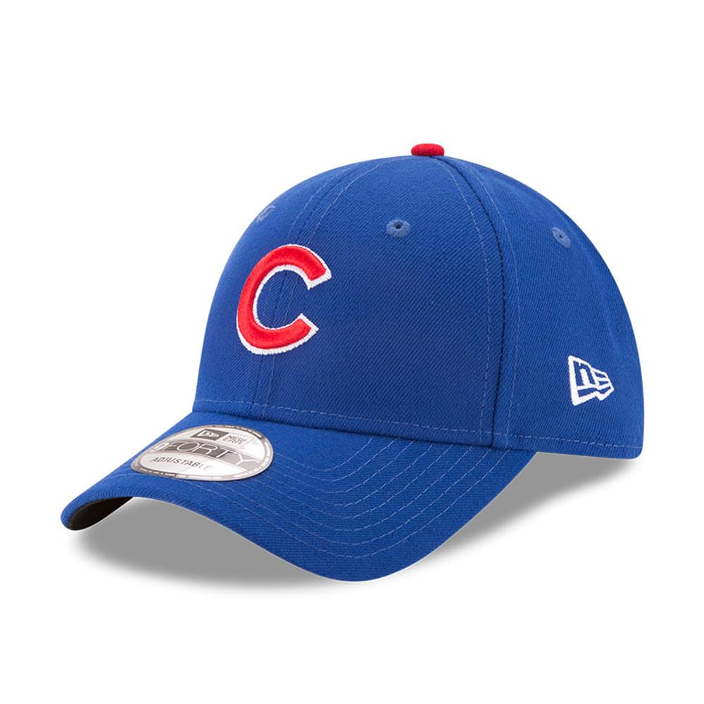 New Era 9FORTY Cap, Men's, Women's, Major League Baseball Cap, Cool, Stylish, Chi Cubs (Game) - Chi Cubs (Game), One Size