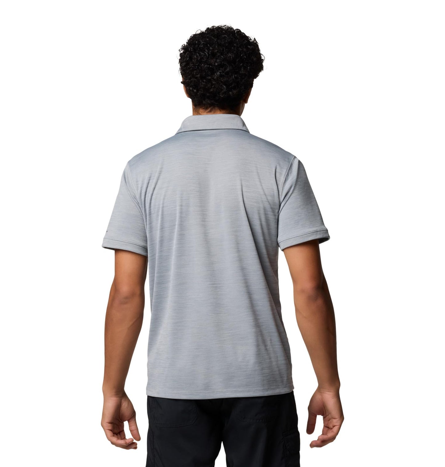 Columbia Men's Sage Peak Knit Polo, Columbia Grey Heather, XX-Large