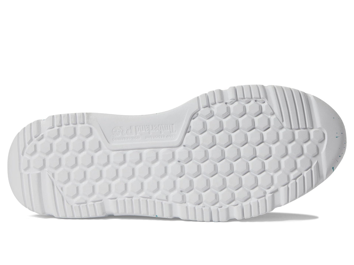 Timberland PRO® Setra Knit Composite Safety Toe Women’s Sneakers – Breathable Upper – Removable Insole Black/Turquoise 8 C - Wide
