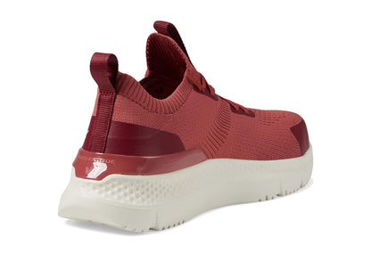 Timberland PRO® Setra Knit Composite Safety Toe Women’s Sneakers – Breathable Upper – Removable Insole Cranberry/Cream 6.5 B - Medium