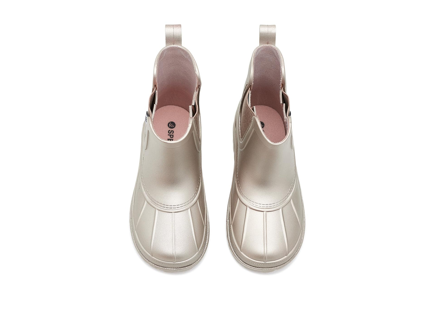 Sperry Girls Port Chelsea Boots (Little Kid/Big Kid) Rose Gold 2 Medium Little Kid