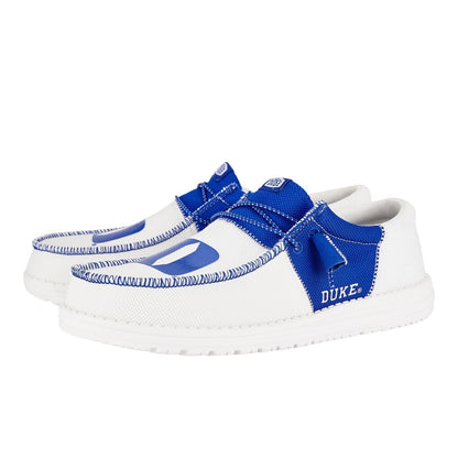 HEYDUDE Men's Wally Tri Duke - Duke White/Blue