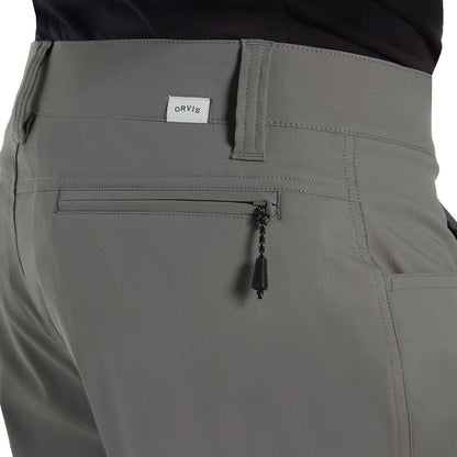 Orvis Water-Resistant Utility Work Pant for Men's - Hiking Pants , Gray, 36x32