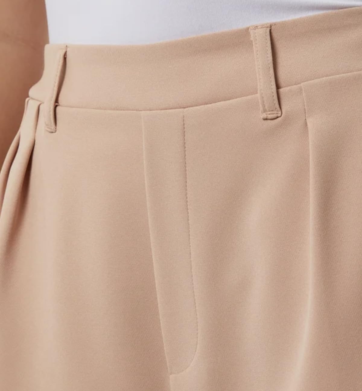 32 Degrees Cool Women's Pull On Pleated Short (US, Alpha, X-Large, Regular, Regular, Washed Coral (Orange))