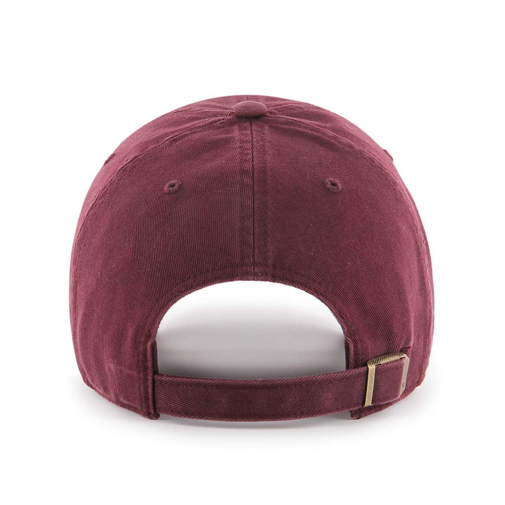 47 Brand Clean Up Blank Dad Hat - Maroon | Adjustable