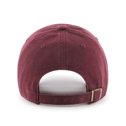 47 Brand Clean Up Blank Dad Hat - Maroon | Adjustable