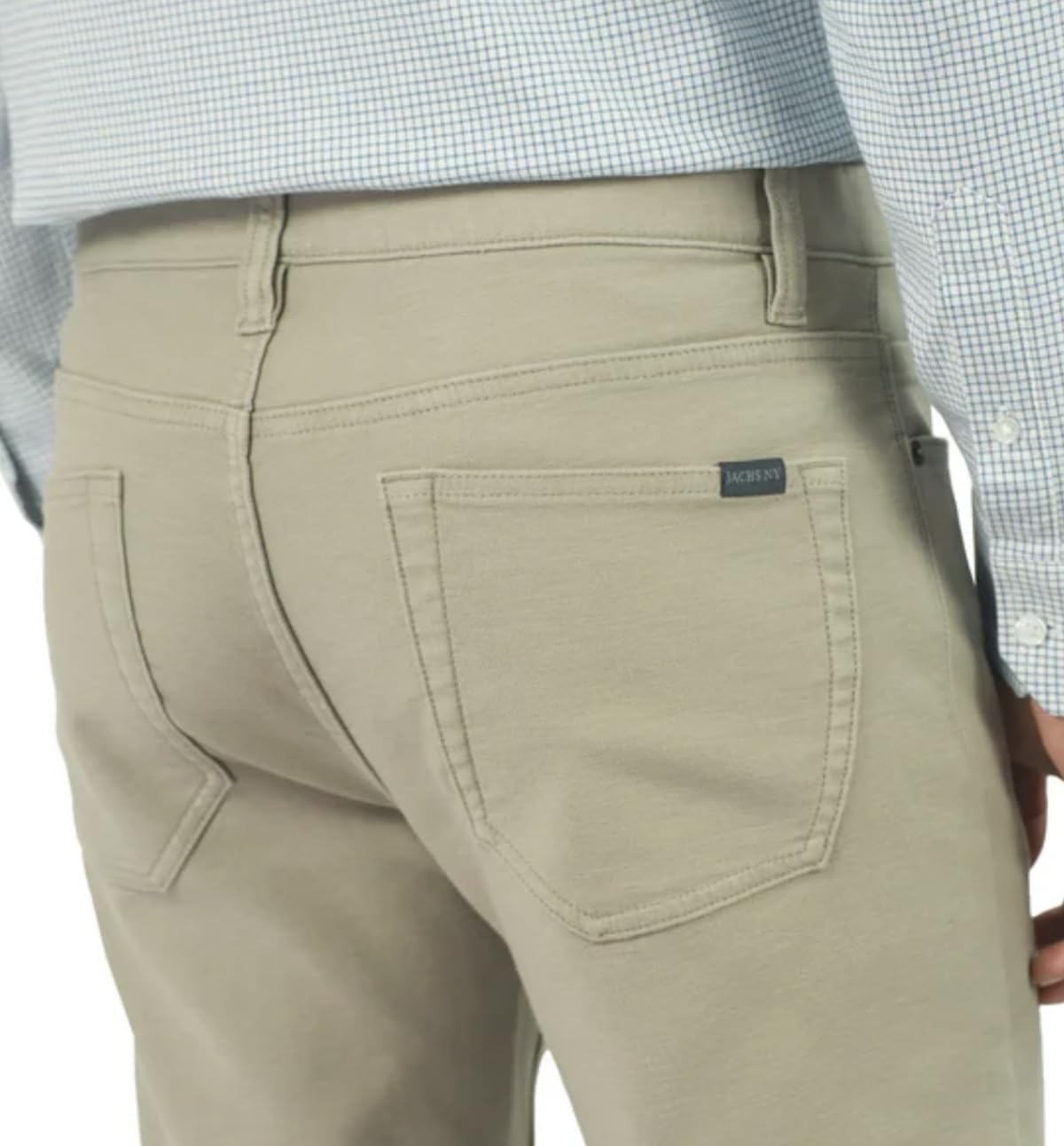 JACHS New York Mens Heavyweight Twill 5 Pocket Stretch Pant (US, Waist Inseam, 32, 34, Regular, Regular, Tan)