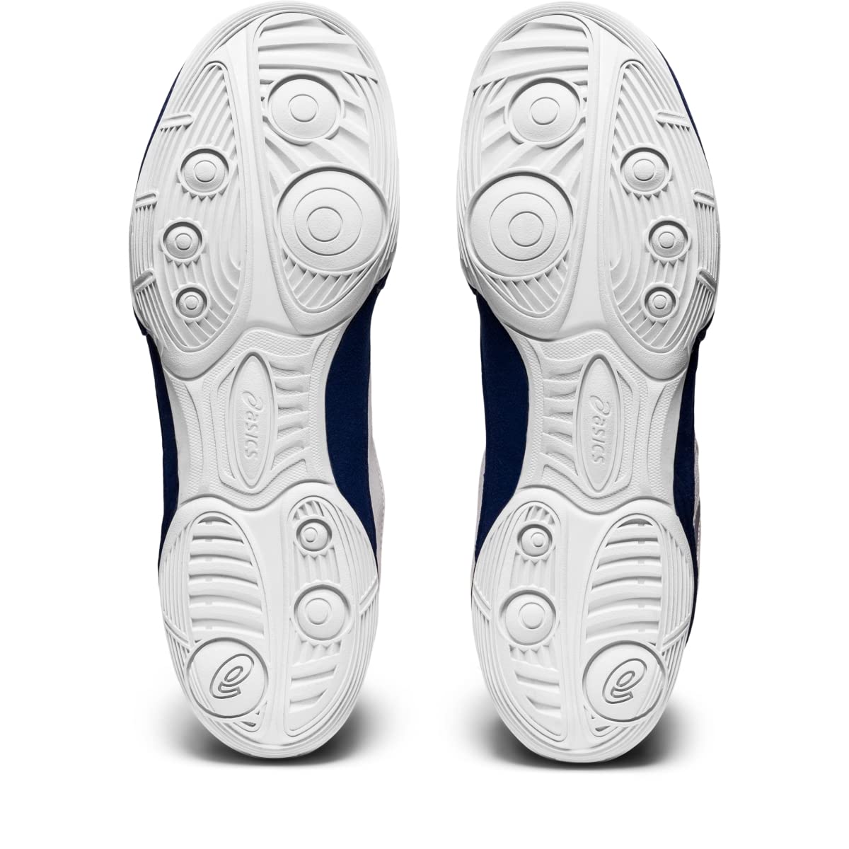 ASICS Men's Matflex 6 Wrestling Shoes, 11.5, White/DEEP Ocean