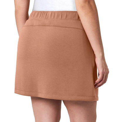 Mondetta Women's High Waisted Moisture Wicking Athletic Skort (US, Alpha, X-Large, Regular, Regular, Pink)