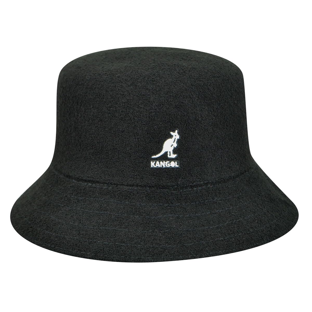 Kangol Bermuda Bucket Hat Black, Medium