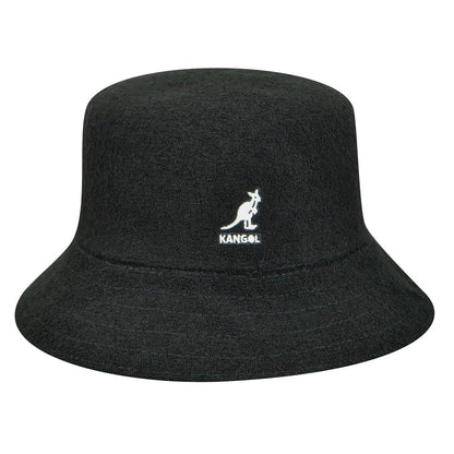 Kangol Bermuda Bucket Hat Black, Medium