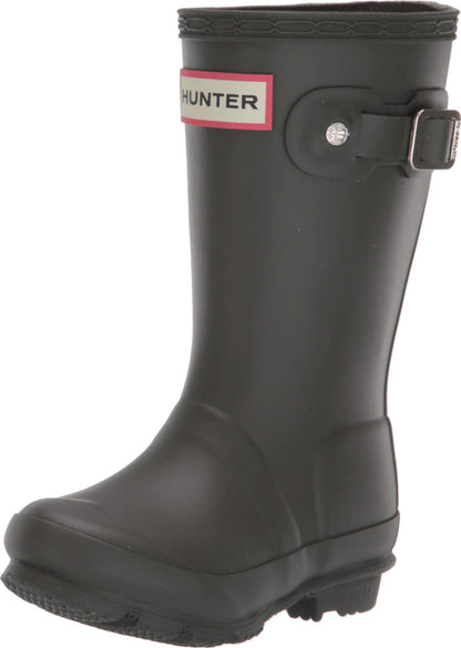 Hunter Kids Original Kids' Rain Boot (Toddler/Little Kid) Dark Olive 12 Little Kid M