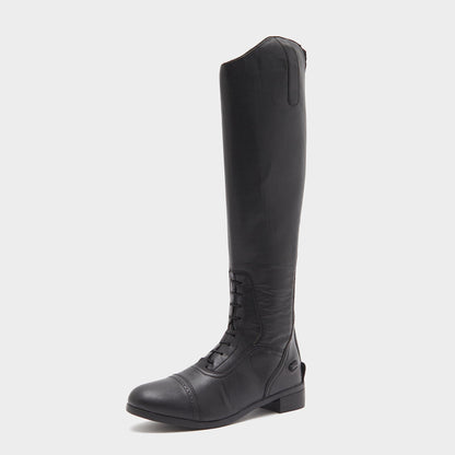 Saxon Syntovia Tall Field Boots, Black, L5.5 Slim Regular