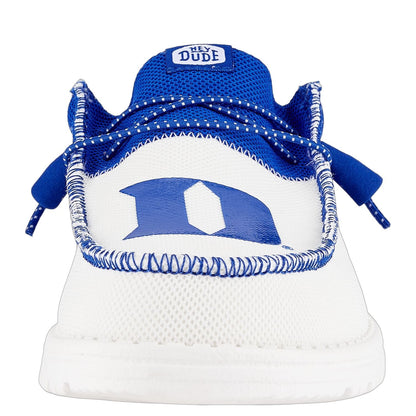 HEYDUDE Men's Wally Tri Duke - Duke White/Blue