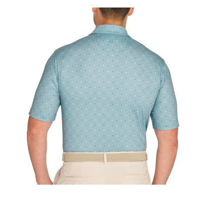 Greg Norman Men's Short Sleeve ML75 Stretch Polo Shirt (US, Alpha, Small, Regular, Regular, Green)