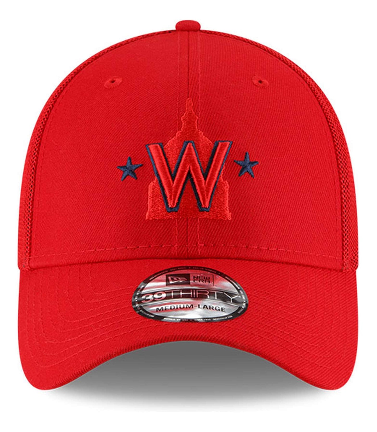 New Era Washington Nationals 39THIRTY 2022 Batting Practice BP Stretch Fit Cap, Hat (as1, Alpha, s, m) Red